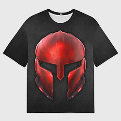 Футболка оверсайз мужская Red Gladiator, цвет: 3D-принт