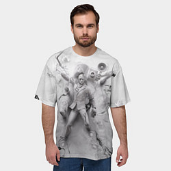 Футболка оверсайз мужская Evil Within 2, цвет: 3D-принт — фото 2