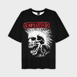 Мужская футболка оверсайз Exploited - панк
