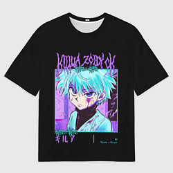 Футболка оверсайз мужская Хантер Киллуа, цвет: 3D-принт