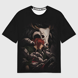 Футболка оверсайз мужская Элиас и Тисэ, цвет: 3D-принт