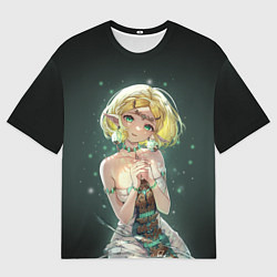 Футболка оверсайз мужская Принцесса Зельда - Легенды о Зельде, цвет: 3D-принт