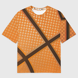 Мужская футболка оверсайз Basket ball style