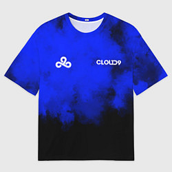 Мужская футболка оверсайз Форма Cloud9