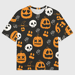 Мужская футболка оверсайз Holiday halloween