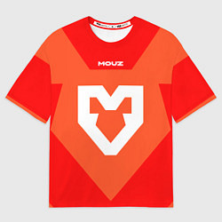 Футболка оверсайз мужская Форма MOUZ, цвет: 3D-принт