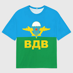 Мужская футболка оверсайз ВДВ - символика