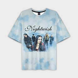 Футболка оверсайз мужская Nightwish band, цвет: 3D-принт