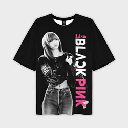 Мужская футболка оверсайз Blackpink Beautiful Lisa