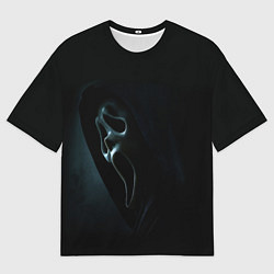 Футболка оверсайз мужская Крик - маска, цвет: 3D-принт