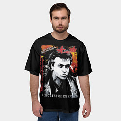 Футболка оверсайз мужская Алиса - К Кинчев, цвет: 3D-принт — фото 2