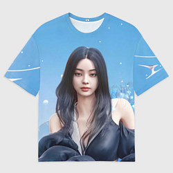 Футболка оверсайз мужская Дженни из Блэкпинк, цвет: 3D-принт