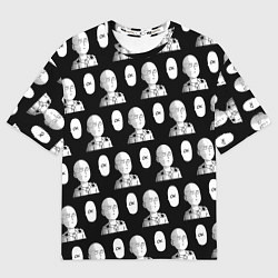 Мужская футболка оверсайз Saitama - ok pattern