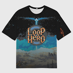 Футболка оверсайз мужская Loop Hero world, цвет: 3D-принт
