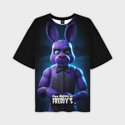 Футболка оверсайз мужская Five Nights at Freddys Bonnie, цвет: 3D-принт