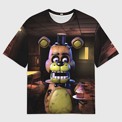 Футболка оверсайз мужская Five Nights at Freddy, цвет: 3D-принт