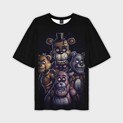 Мужская футболка оверсайз Five Nights at Freddys