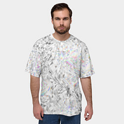 Футболка оверсайз мужская Бриллиант в воде, цвет: 3D-принт — фото 2