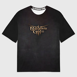 Футболка оверсайз мужская Logo Baldurs Gate 3, цвет: 3D-принт