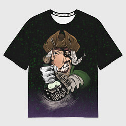 Футболка оверсайз мужская Ром и Ливси, цвет: 3D-принт