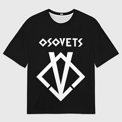 Футболка оверсайз мужская Osovets metal band, цвет: 3D-принт