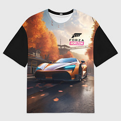 Футболка оверсайз мужская Forza Horison осенний пейзаж, цвет: 3D-принт