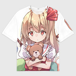 Футболка оверсайз мужская Touhou Project Flandre Scarlet, цвет: 3D-принт