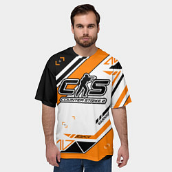 Футболка оверсайз мужская CS 2 Азимов скин, цвет: 3D-принт — фото 2
