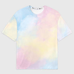 Футболка оверсайз мужская Tie dye из сериала убийства в одном здании, цвет: 3D-принт
