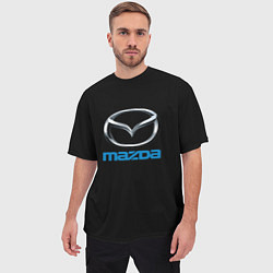 Футболка оверсайз мужская Mazda sportcar, цвет: 3D-принт — фото 2