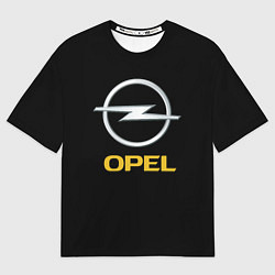 Футболка оверсайз мужская Opel sport car, цвет: 3D-принт