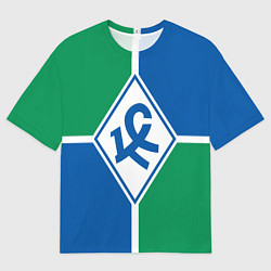 Футболка оверсайз мужская Самарские крылья советов, цвет: 3D-принт