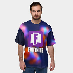 Футболка оверсайз мужская Epic game fortnite, цвет: 3D-принт — фото 2
