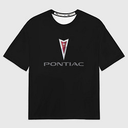 Футболка оверсайз мужская Pontiac auto, цвет: 3D-принт