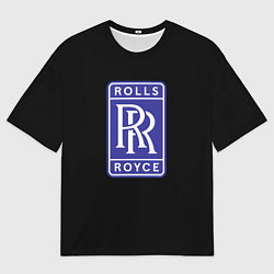 Футболка оверсайз мужская Rolls Royce, цвет: 3D-принт