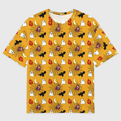 Футболка оверсайз мужская Наступает halloween, цвет: 3D-принт