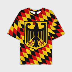 Футболка оверсайз мужская Germany, цвет: 3D-принт