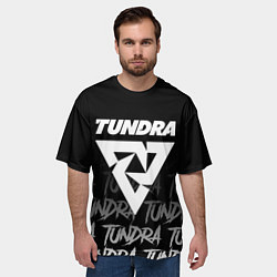 Футболка оверсайз мужская Tundra style, цвет: 3D-принт — фото 2