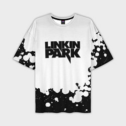 Футболка оверсайз мужская Linkin park black album, цвет: 3D-принт