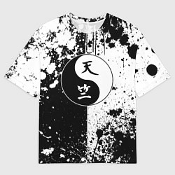 Футболка оверсайз мужская Знак поднебесья - токийские мстители, цвет: 3D-принт