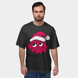 Футболка оверсайз мужская Мозги замерзли, цвет: 3D-принт — фото 2