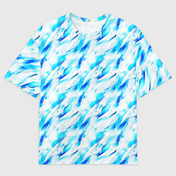 Мужская футболка оверсайз Ice maze