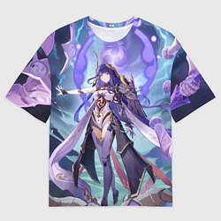 Футболка оверсайз мужская Genshin Impact Ei, цвет: 3D-принт
