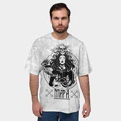 Футболка оверсайз мужская Мара, цвет: 3D-принт — фото 2