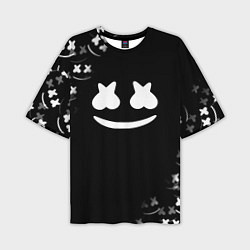 Мужская футболка оверсайз Marshmello black collection