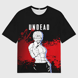 Футболка оверсайз мужская Анди - Нежить и неудача, цвет: 3D-принт