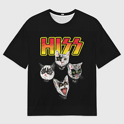 Футболка оверсайз мужская HISS, цвет: 3D-принт