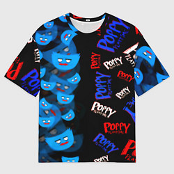 Мужская футболка оверсайз Poppy Playtime games