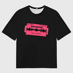 Футболка оверсайз мужская Rockstar razor, цвет: 3D-принт