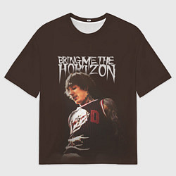 Футболка оверсайз мужская Oli Sykes - Bring Me the Horizon, цвет: 3D-принт